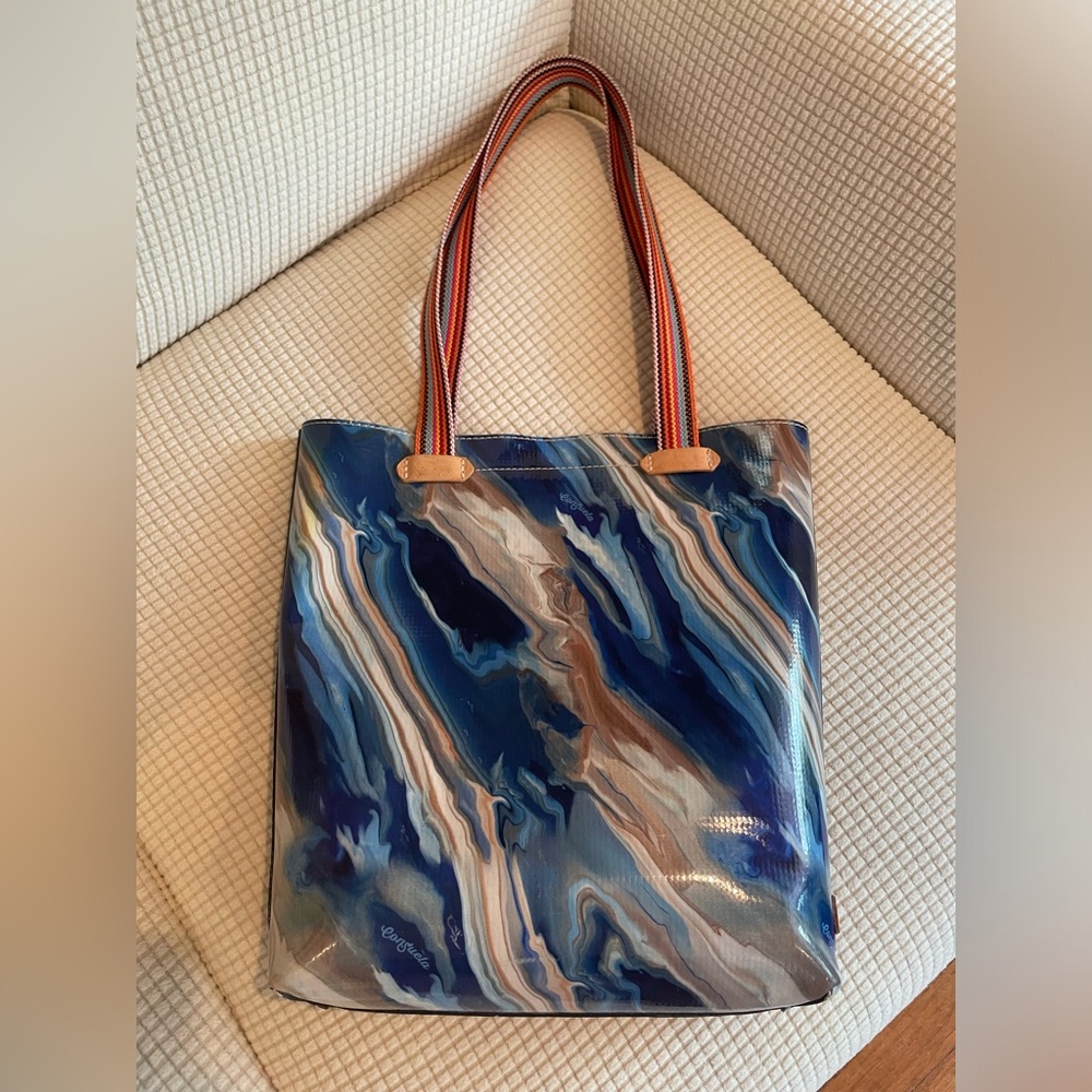 Consuela Everyday Tote Dylan Blue Swirl Retired - Picture 2 of 14